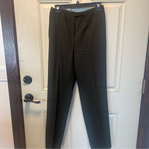 Ann Taylor Blazer Pant Suit Set Black Size 4 Pants 6 Jacket Fully Lined - Picture 6 of 9